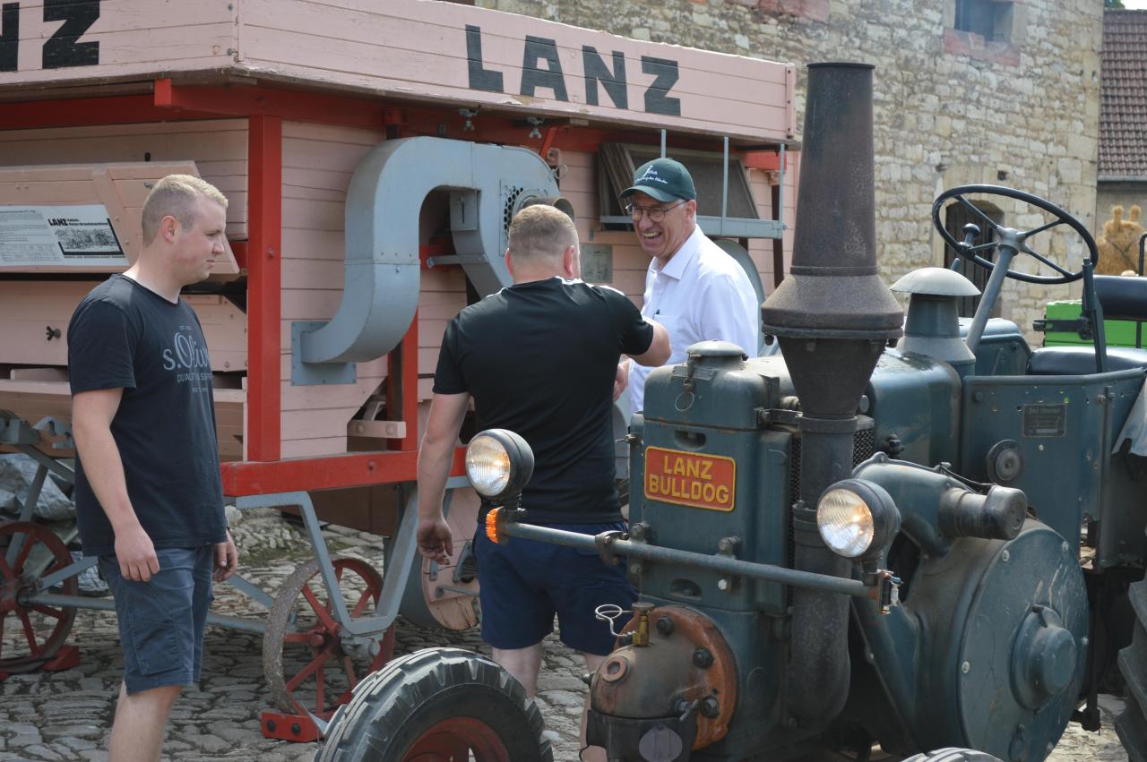 Laut und staubig – aber SIE lief fleißig!